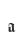 a