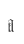 a