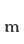 m
