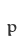 p