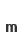 m