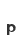 p