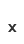 x