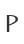 P