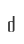 d