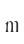 m