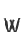 W