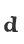 d