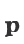 p