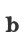 b