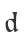 d