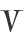 V