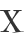 X