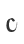 c