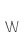 W