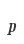 p