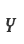 Y