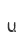 u