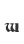 w