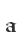 a