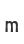 m