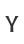 Y