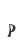 p