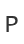 P