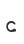 c