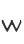w