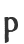 p