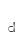 d