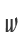 w