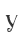 Y