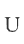 U