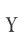 Y