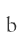 b