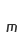 m