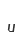 u