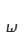 w