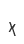 X