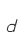 d