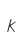 k