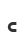 c