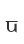 u