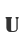 U