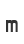 m