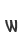 w