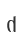 d