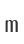 m
